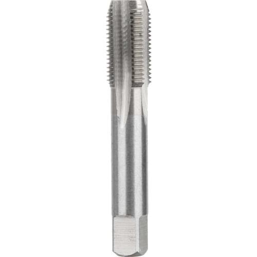 G1/8-28 HSS High Speed Steel Pipe Thread Tap Water Piping Screw Cone Pipeline Screwdriver Repair Tool Straight Fluted Screw Tap