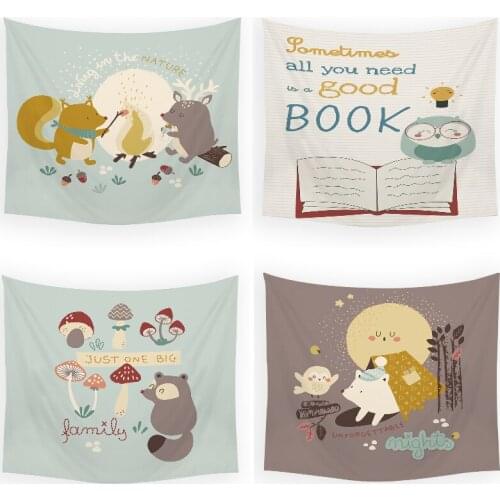 Cartoon anime animal tapestry aesthetic wall tapestry tapestry wall hanging room decor aesthetic tye dye tapestry wall tapestry