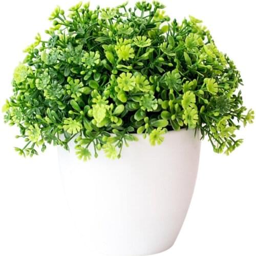 Artificial Flower Plant Bonsai Ornament Living Room Garden Hotel Desktop Decor