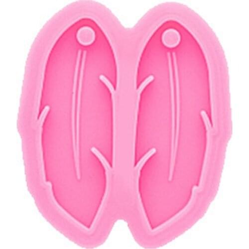 Dream Catcher Feathers Earrings Epoxy Resin Mold Jewelry Pendant Silicone Mould A0NF