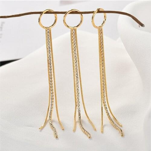 Min order 6pcs/lot zircon decoration fashion Simple tassels shape copper floating locket charms diy jewelry earring accessory