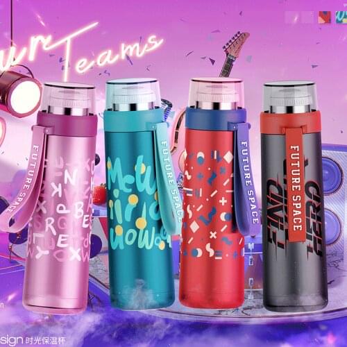 Young exclusive water bottle Insulation travel water bottle stainless steel vacuum flask fashion Outdoor fashion sports color