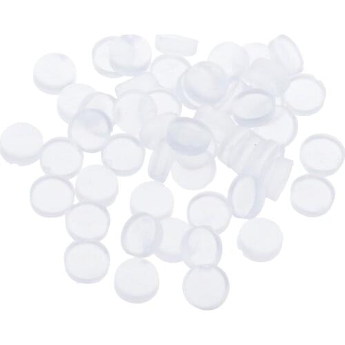 Pack of 50 Trombone Cornet Trumpet Water Key Spit Valve Cork Pads Tools 9x4mm