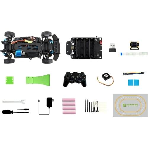 JetRacer Pro 2GB AI Kit Acce,High Speed AI Racing Robot Accessories package,Powered By Jetson Nano 2GB,Professional Version