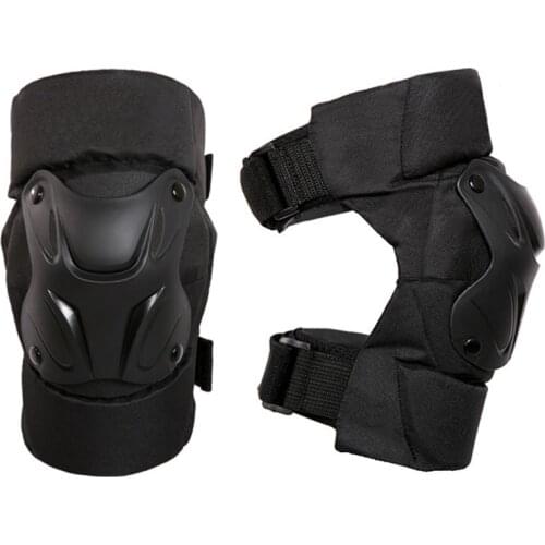 Adult/Child Knee Pads Protective Gear Kids Skateboard Knee Pads Guards for Skating Cycling Motorcycle Bike Scooter, Black