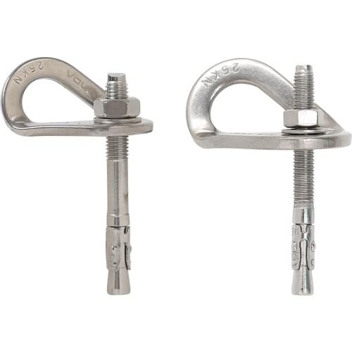 Stainless Steel Outdoor Rock Climbing Safety Expansion Nail Equipment Hanger Rock Climb Fastening Bolt Fixed Point Screw Supply