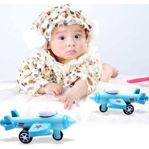 Brand New Multi-pattern Airplane Model Mini Wooden Car Airplane Vehicles Toys for Baby Kids Educational Toys Birthday Gifts Toy
