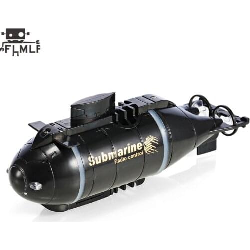 Updated Version 777-216 Mini RC Submarine Speed Boat Remote Control Drone Pigboat Simulation Model Gift Toy Kids