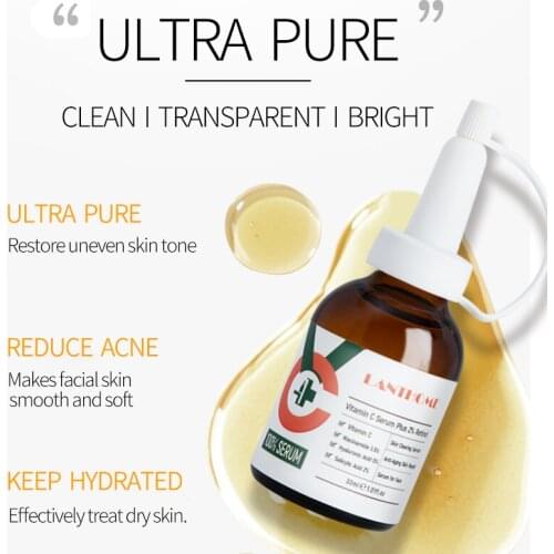 Lanthome VC Original Liquid Moisturizing Whitening Inhibiting Melanin Facial Essence 30ml