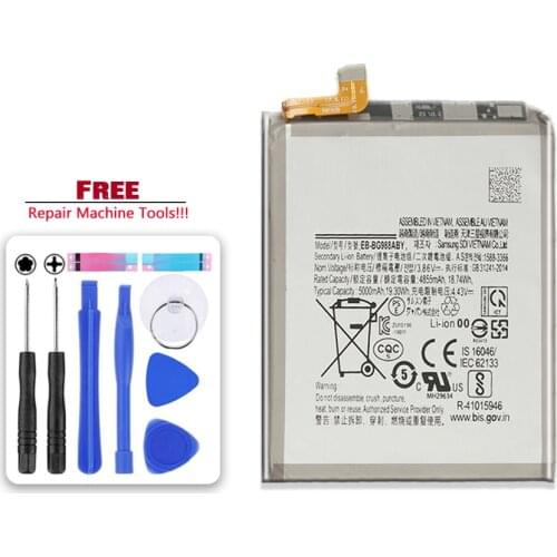 Original Kikiss EB-BG988ABY 5000mAh Battery for Samsung Galaxy S20 Ultra S20Ultra S20U Bateria Batteries