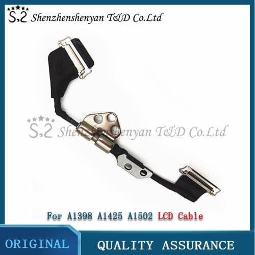 Original A1425 A1502 A1398 LCD LED LVDs Display Screen Flex Cable for Macbook Pro Retina 13 "15" 2012 2013 2014 2015 year