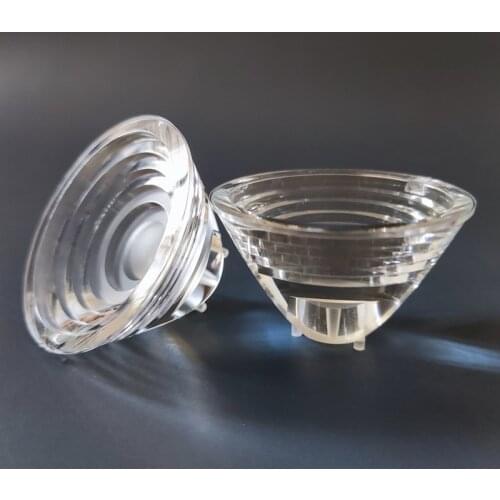 #PHCE-4802 High quality Led Lens, Suitable for: Cree Xpe 3535, With feets, 2 Degree, Size: 48X28mm, Clean surface, PMMA