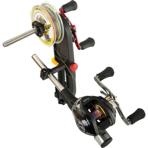 Portable Metal Fishing Line Winder Reel Spool Spooler Fast Lines Winding Machine Spinning System Fishing Coils Tools Accessories