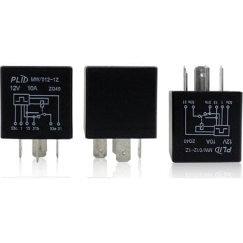 Durable automotive relay High Quality 12V 10A car relays 6pin dedicated wiper relay