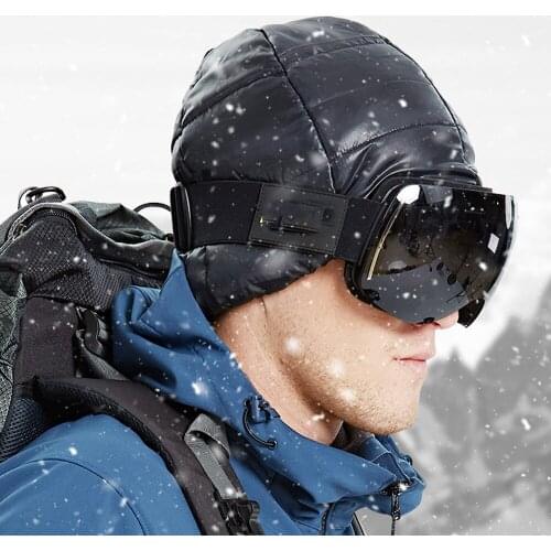 Outdoor Waterproof Windproof Thermal Fleece Down Cap Hat,Men Women Cycling Ski Hiking Thickness Hats,Winter Camping Cap