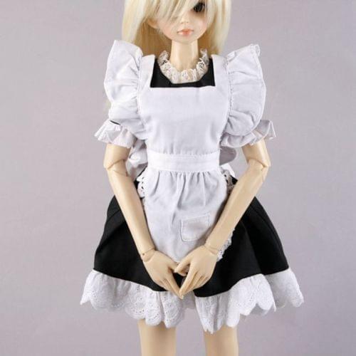 [wamami] 220# Maid Dress/Suit 1/4 MSD BJD Dollfie * Black