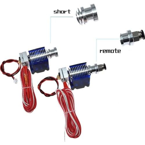 3D Printer Parts V6 J-head Hotend Extruder Kit Cooling Fan Bracket Block Thermistors Nozzle 0.4mm 1.75mm Filament Bowden Parts