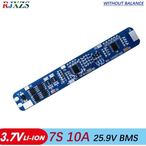 7S 10A 25.9V li-ion BMS PCM battery protection board bms pcm for LicoO2 Limn2O4 24V li battery