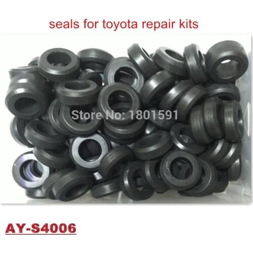 1000Pieces for Toyota Mazda Mitsubishi Fuel Injector Lower Rubber Seals 16*8.8*5.5mm Free Shipping (AY-S4006)