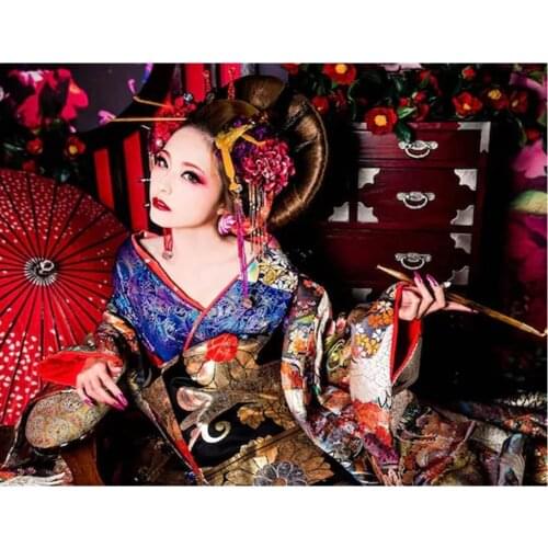 Diamond painting Japanese woman,Oriental Women,Geisha,Diy,5d,Cross Stitch,Diamond Embroidery,Christmas gift, Mosaic,Home Decor