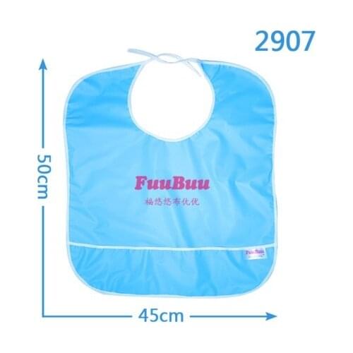 Free Shipping FUUBUU2907-YELLOW-5PCS Adult meal/pocket bib/waterproof clothing