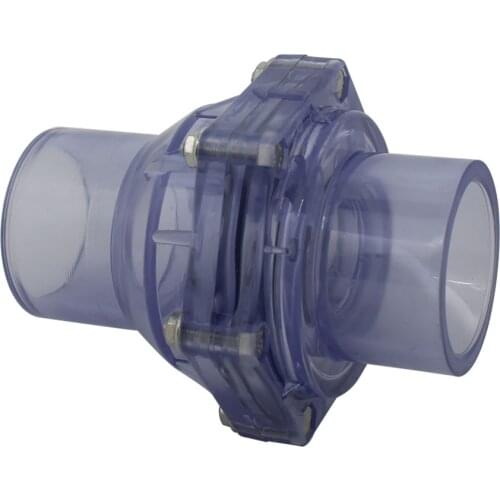 Drain valve non-return valve pvc water non-return valve internal diameter 50mm 63mm