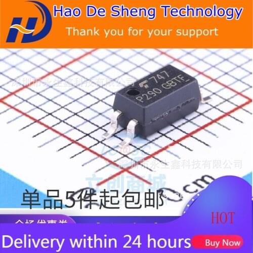 10PCS/LOT TLP290-1GB SOP4 P290 TLP290GB Photoelectric Coupler Isolator New Original In Stock