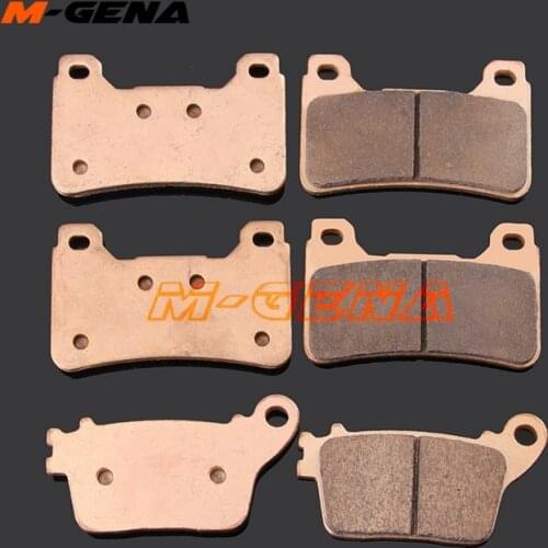 Motorcycle metal sintering brake pads For CBR600RR F5 2007 2008 2009 2010 2011 2012 2013 2014 2015 CBR1000RR 06-15