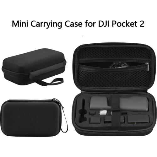 Mini Carrying Case for DJI Pocket 2 Portable Storage Bag Damping Box Travel Protection Handheld Gimbal Camera Accessories