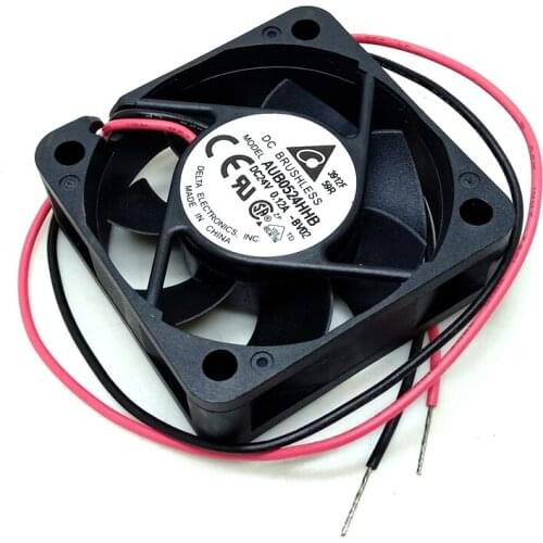 New for Delta AUB0524HHB 5015 24V double ball mute fan aub0524hhb inverter Case cooling Fan 5cm