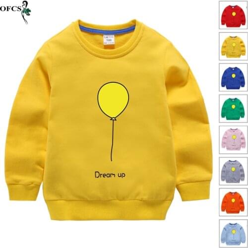 New Fall Toddler Boys Girls Sweatshirts Fashion Cotton Coat Sweater Baby Full Outfit Tracksuit Kids Shirt Cheap Children Clothes