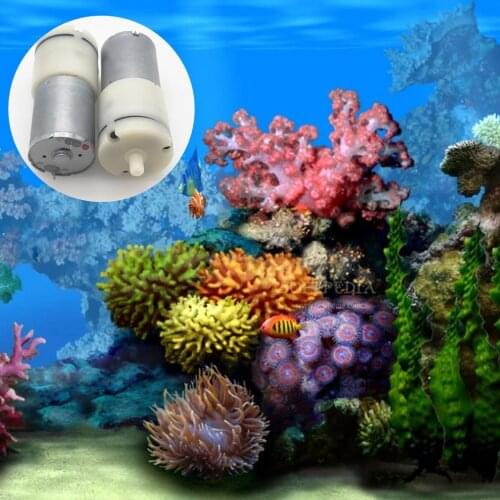 New 5V Motor Micro Vacuum Pump Small Air Pump Mini 370 Air Motor Micro Oxygen Pump DIY Aquarium Fish Tank