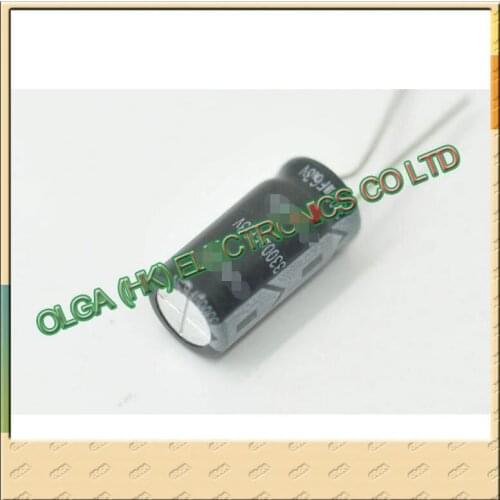 Motherboard plug-in aluminum electrolytic capacitor 6.3V3300UF 3300 uf6.3V specifications: 10*20 Accuracy: 20