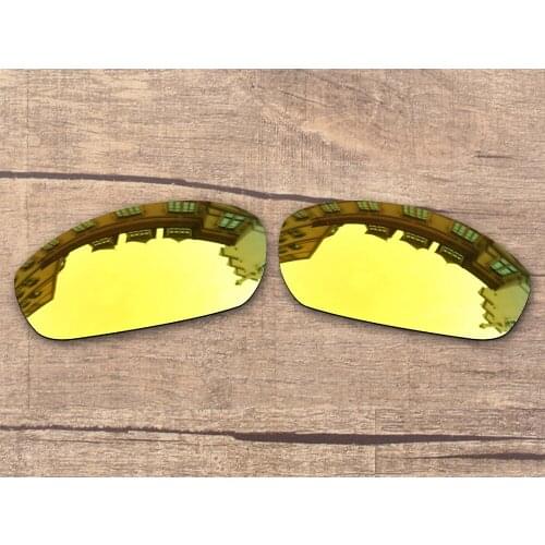 Vonxyz 24K Mirror Polycarbonate Replacement Lenses for-Oakley Blender Frame