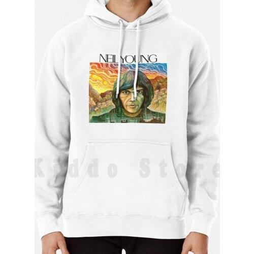 Neil Young 1969 hoodie long sleeve Neil Young Debut First 1St 1969 69 Self Titled Solo After The Gold