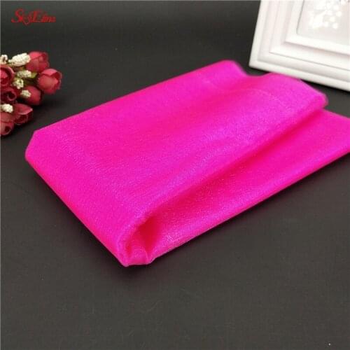 5/10m Tulle Roll Yarn Crystal Organza Sheer Gauze Element Baby Show Birthday Party Wedding Decorative Tulle Curtains White 7z