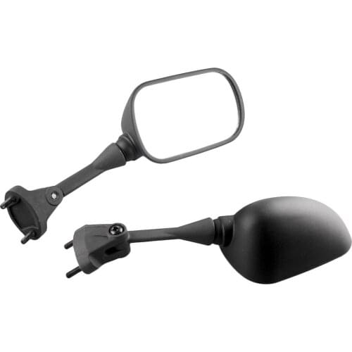 1 Pair Motorcycle Rearview Mirror Handle Bar End Rear View Mirrors for Kawasaki ZX10R ZX6R 2005 2006 2007 2008