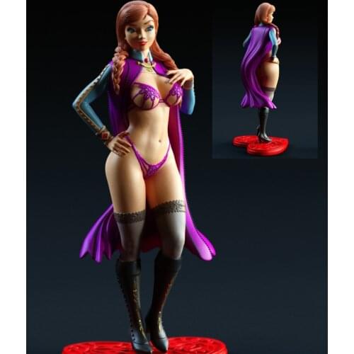 1/24 75mm 1/18 100mm Resin Model Kits Sexy Beautiful Pretty Girl Unpainted No Color RW-153