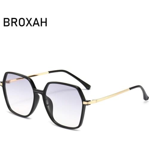 2021 Classic Vintage Square Sunglasses Men Women Ocean Sun Glasses Retro Black Luxury Sun Glasses