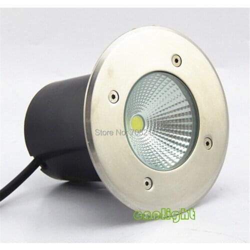 Free shipping (6pcs/lot) White Warm white 15W COB LED underground light AC85-265V/DC12V LED outdoor lighting