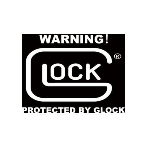 Flaglink 90*150cm Black Glock Flag Firearms Warning Protected