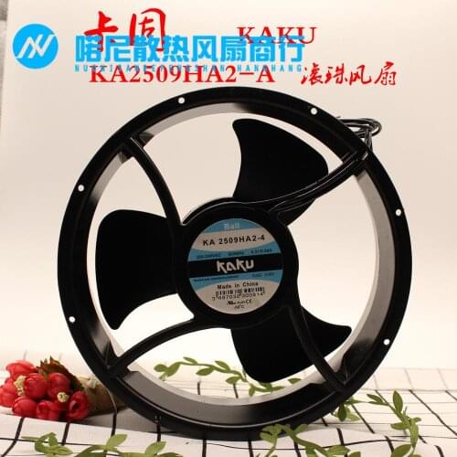 KA2509HA2-4 KAKU fan AC220V 25489 full round high temperature silent cooling fan
