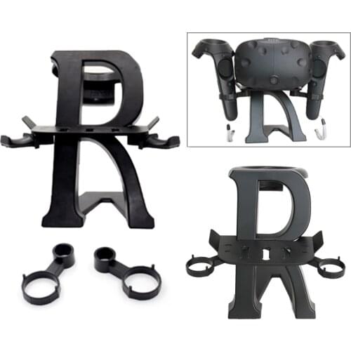 New VR Stand Holder Headset Display Touch Controller Mount Station for Oculus Rift S/Oculus Quest/valve index/HTC vive pro plus