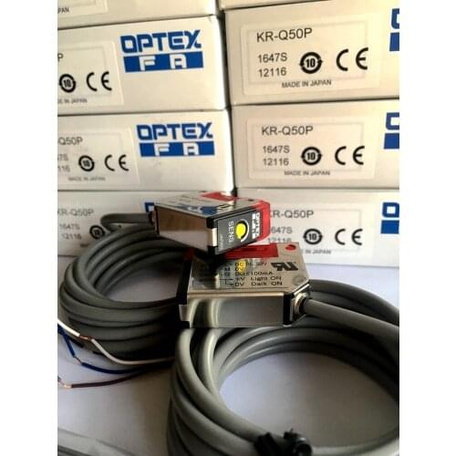 100% New Original OPTEX PHOTOELECTRIC SWITCH KR-250N KR-Q50N KR-Q50P KR-Q50NW KR-Q50PW