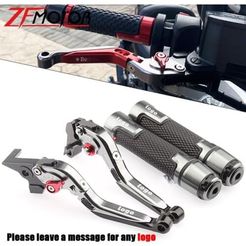 For YAMAHA YBR125 YBR 125 2005-2014 2013 2012 2011 2010 Motorcycle Adjustable Extendable Brake Clutch Levers Handlebar Grips