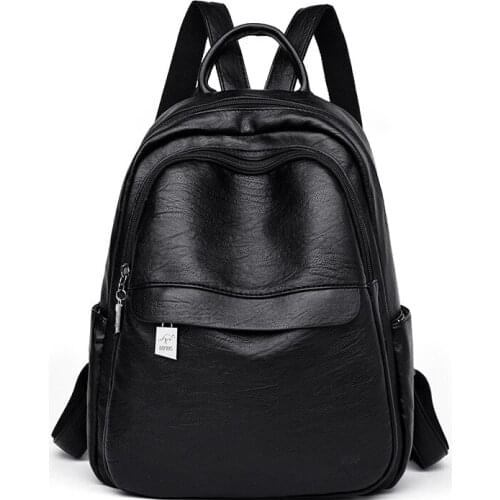 2021 new female large-capacity backpack student school bag travel backpack