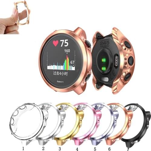 TPU Protector Case Cover for Garmin Forerunner 245 245 Music Screen Protective Cover Shell