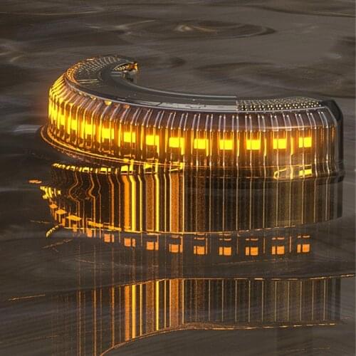 Motorcycle Universal LED Turn Signal Light For Kawasaki Suzuki For Honda BMW For Aprilia moto 12V Ring blinker Indicator light