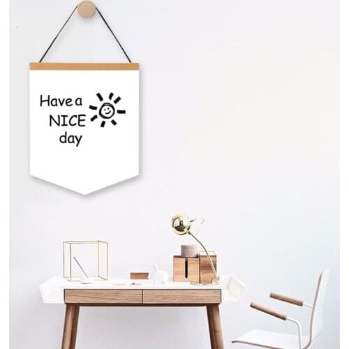 Inspirational Text Home Art Painting Wall Mural Restaurant Bar Hanging Picture Tapestry Flag Canvas Painting Room Decor