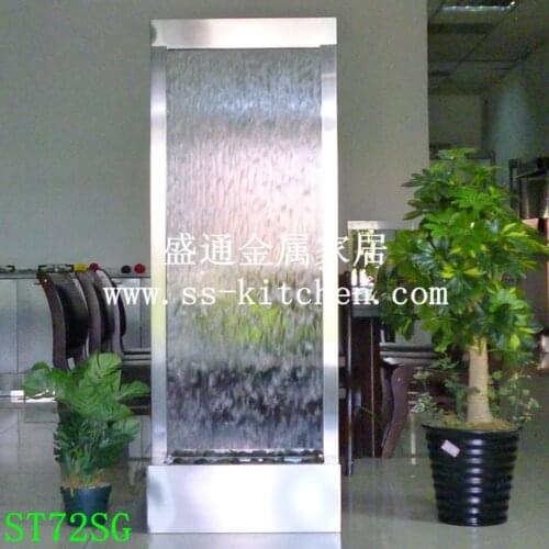 Europeanwaterfall water fountain/fengshui wheel decoration/separating screen entryway/house decoration wall /rockery waterscape